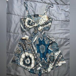 Tank top and shorts set